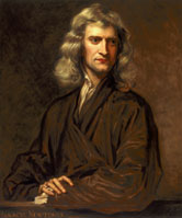 Image: Sir Isaac Newton, English mathematician and physicist, 1689